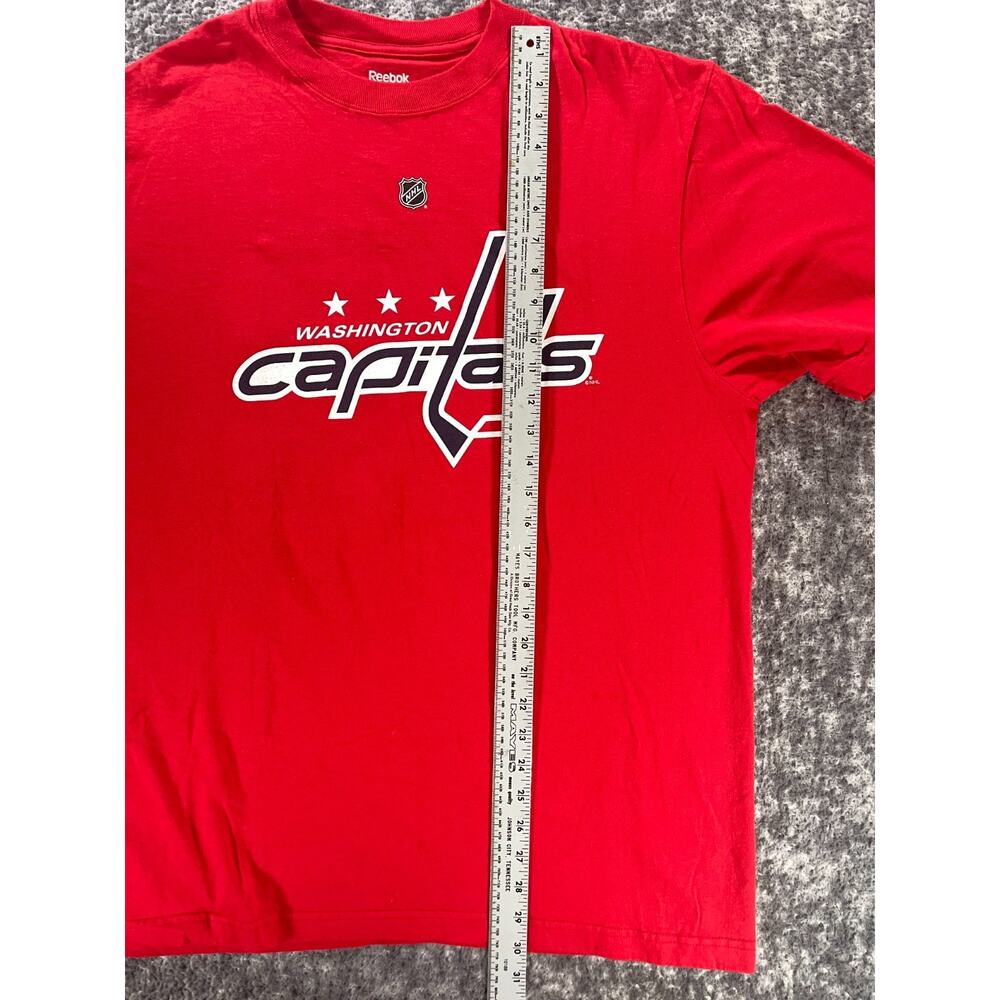 Washington Capitals Alexander Semin Reebok NHL T-Shirt 28 XL Hockey Red Tee - Picture 5 of 6